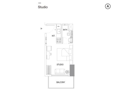 Apartament de vânzare în Jumeirah Village Circle, Dubai, EAU 1 cameră, 25 mp.  №728641 - poză 5