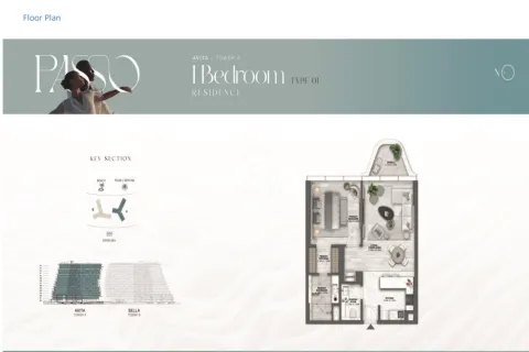 Διαμέρισμα σε Palm Jumeirah, Dubai, ΗΑΕ 1 υπνοδωμάτιο, 127 τ.μ. Αρ. 657705 - φωτογραφία 11