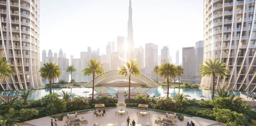 Byt v Business Bay, Dubai, SAE 1 ložnice, 87 m² Č.: 657699