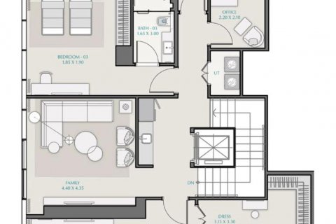Apartament në Dubai, Emiratet e Bashkuara Arabe 4 dhoma gjumi, 414 m2. № 598545 - Foto 21