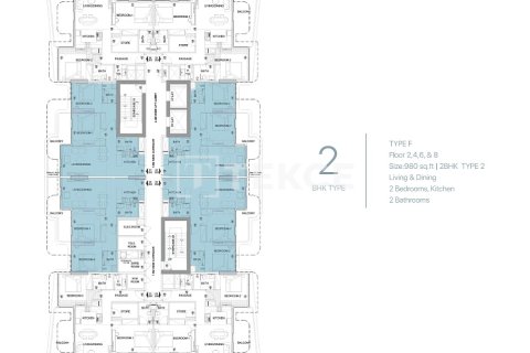 Appartement à vendre à Dubai, EAU 3 chambres, 168 m2 № 679590 - photo 30