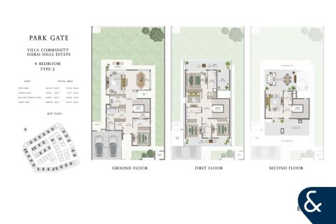 Vila di Dubai Hills Estate, UEA 4 kamar tidur, 464 m2 nomor 666857 - foto 10