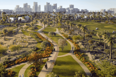 Huvila Dubai South (Dubai World Central), Dubai, Arabiemiraatit 3 makuuhuonetta, 426 m2 № 682480 - kuva 9