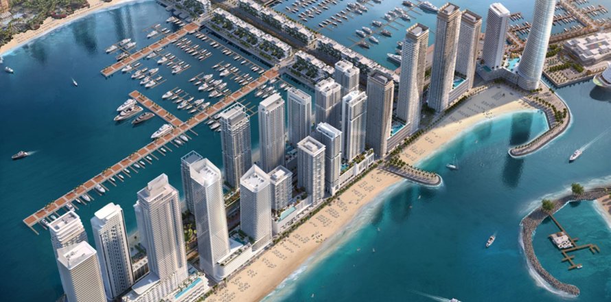דירה ב Dubai Harbour, Dubai, איחוד האמירויות 2 חדרי שינה, 128 מ"ר מספר 722833