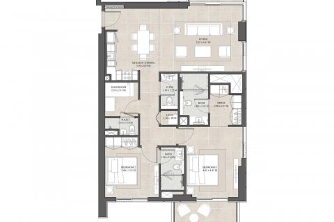 Byt v Dubai, SAE 2 ložnice, 124 m² Č.: 611531 - fotografie 11