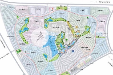 Řadový dům v Dubai, SAE 4 ložnice, 170.2 m² Č.: 619589 - fotografie 10
