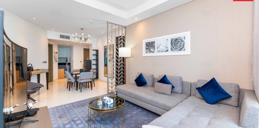 Apartmen di Business Bay, Dubai, UAE 1 bilik tidur, 90.7 meter persegi № 691327