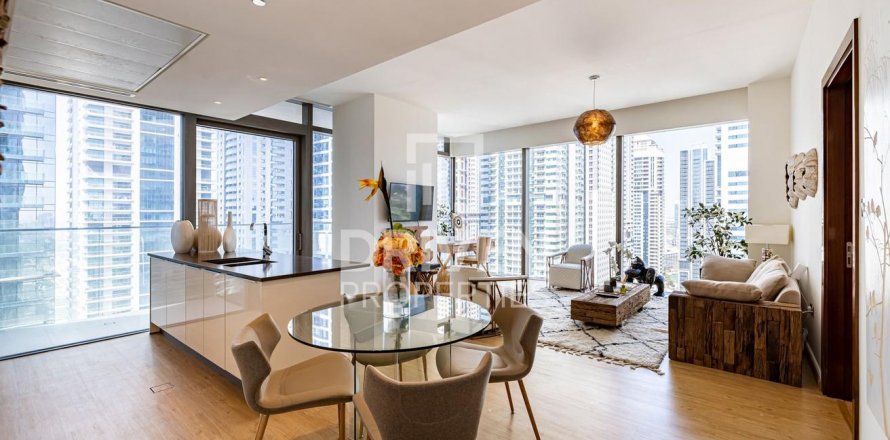 Apartment i Dubai Marina, Dubai, UAE 2 soveværelser, 130 kvm № 601959