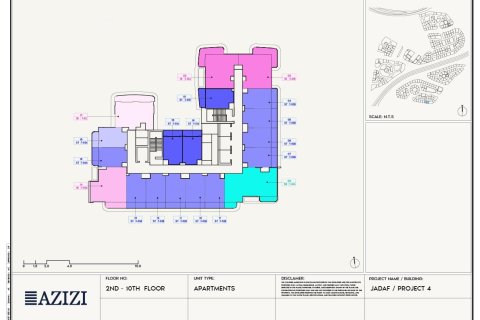 Wohnung zum Verkauf in Al Jaddaf, Dubai, VAE 1 Schlafzimmer, 59 m2 Nr. 754322 - Foto 10