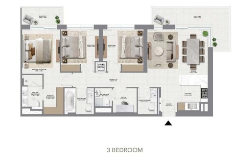 Appartamento in vendita a Dubai, EAU 3 camere da letto, 266 mq. № 681704 - foto 10