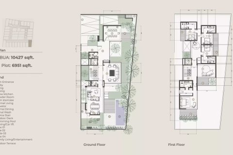 Villa Meydan, Dubaijā, AAE 5 istabas, 557 m2 Nr. 704386 - attēls 13