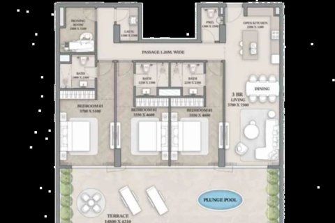 Dubai, BAE’de satılık daire 1 yatak odası, 84 m&sup2; No 704387 - fotoğraf 14