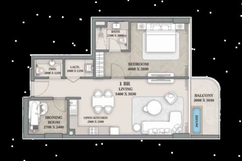 Dubai, BAE’de satılık daire 1 yatak odası, 84 m&sup2; No 704387 - fotoğraf 12