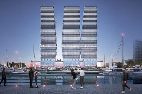 阿联酋 Dubai Dubai Harbour 公寓  1 卧, 98.48 平方米 , 编号 752999