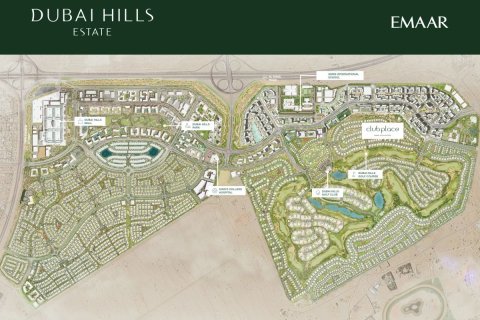 Apartmán v Dubai Hills Estate, SAE 3 spálne, 162.8 m2 č. 660249 - Fotografia 10