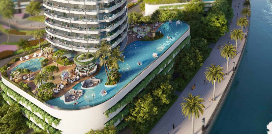Квартира в CANAL HEIGHTS 2 в Бизнес-Бэй, Дубай, ОАЭ 42м2 № 734504