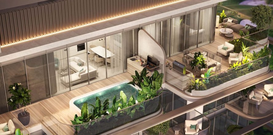 Apartman u Business Bay, Dubai, UAE 66.1 m2, 1 spavaća soba Br. 705658
