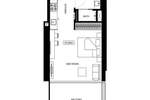 Apartament de vânzare în Al Jaddaf, Dubai, EAU 1 dormitor, 92 mp.  №728590 - poză 15