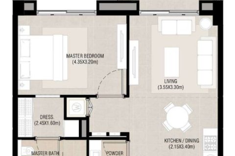 Apartman u Camden u gradu Town Square, Dubai, UAE 1 spavaća soba, 58 m2 Br. 728589 - Slika 11