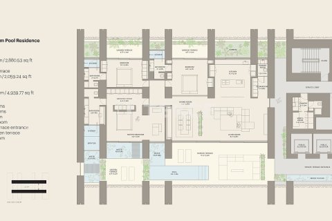 Lägenhet till försäljning i Business Bay, Dubai, UAE 2 sovrum, 383 kvm Nr. 655602 - fotografi 20