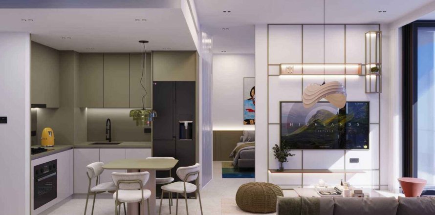 Apartment in Colibri Views
 in Al Jazirah Al Hamra, Ras Al Khaimah, UAE 38.32 sq.m. № 628768
