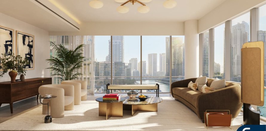 Apartmen di Dubai Marina, UAE 3 bilik tidur, 232 meter persegi № 666549