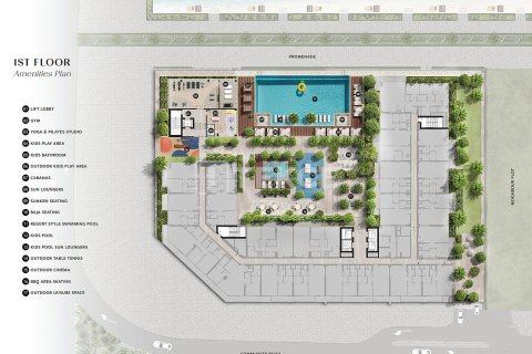 Müüa korter asukohaga Meydan, Dubai, AÜE: 2 magamistoaga, 110 m² Nr 741275 - pilt 16