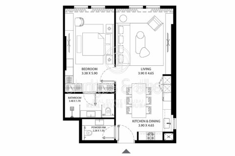 Byt v Dubai, SAE 52.7 m² Č.: 624539 - fotografie 22