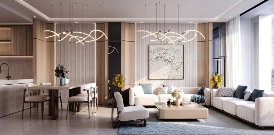 Квартира в Binghatti Twilight в Al Jaddaf, Дубай, ОАЭ 4 комнаты, 122.7м2 № 614908