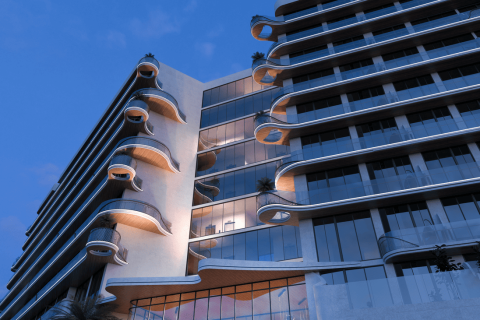 Apartman u gradu wasl gate, Dubai, UAE 1 soba, 37 m2 Br. 732512 - Slika 2