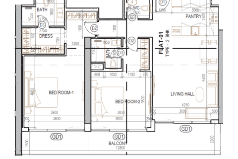 Apartman u gradu Jumeirah Village Circle, Dubai, UAE 1 spavaća soba, 76 m2 Br. 732701 - Slika 10