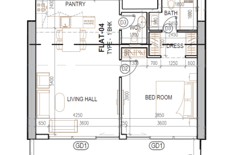 Apartman u gradu Jumeirah Village Circle, Dubai, UAE 1 spavaća soba, 76 m2 Br. 732701 - Slika 9