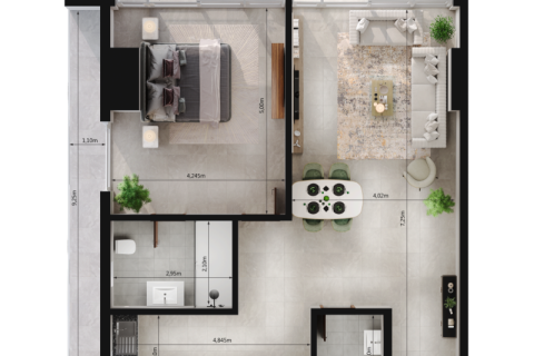 شقة للبيع في Dubai Silicon Oasis، دبي، الإمارات العربية المتحدة 32 متر مربع ، رقم 732702 - صورة 4