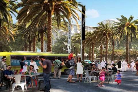 Appartement te koop in Town Square, Dubai, VAE 1 slaapkamer, 81 vr.m., nr 657735 - foto 5