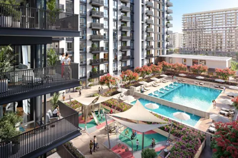 Appartement te koop in Town Square, Dubai, VAE 1 slaapkamer, 81 vr.m., nr 657735 - foto 1