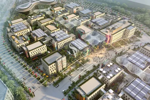 Apartament de vânzare în Dubai South (Dubai World Central), Dubai, EAU 2 dormitoare, 231 mp.  №657734 - poză 3