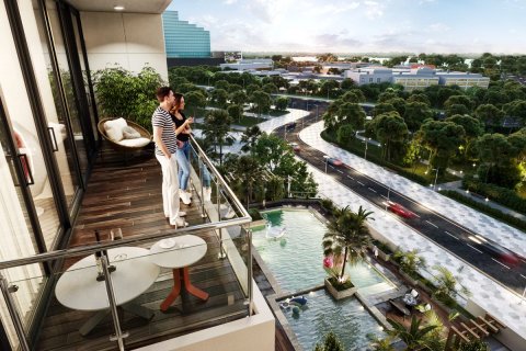 Byt na Yas Island, Abu Dhabi, SAE 1 ložnice, 57 m² Č.: 543859 - fotografie 12