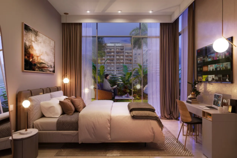 Byt na Yas Island, Abu Dhabi, SAE 1 ložnice, 57 m² Č.: 543859 - fotografie 10