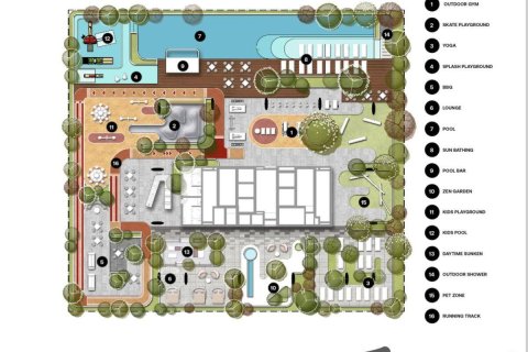 פנטהאוס למכירה ב Dubai, איחוד האמירויות  3 חדרי שינה, 318.4 מ"ר, מספר 682228 - תמונה 27