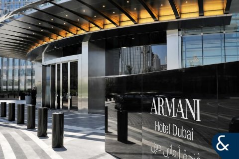 Apartemen di THE RESIDENCE BURJ KHALIFA di Downtown Dubai (Downtown Burj Dubai), UEA 1 kamar tidur, 92 m2 nomor 667914