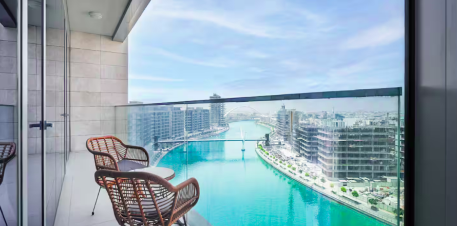 Квартира в CANAL FRONT RESIDENCES в Аль-Сафа, Дубай, ОАЕ 2 спальні, 147м2 № 696443