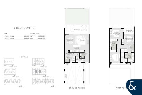 Kuća u nizu u The Valley, Dubai, UAE 3 spavaćih soba, 191 m2 Br. 666616 - fotografija 11