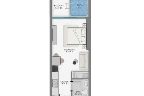 آپارتمان برای فروش در  Dubai Production City (IMPZ)، Dubai، امارات متحده عربی  ، شماره 728476 - تصویر 16