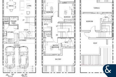 Vilă de vânzare în DAMAC Hills (Akoya by DAMAC), Dubai, EAU 4 dormitoare, 149 mp. №666611 - poză 3