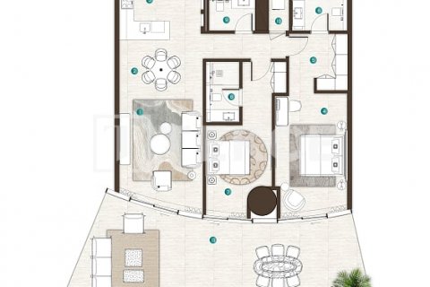 Apartment in Al Marjan Island, Ras Al Khaimah, UAE 2 bedrooms, 188 sq.m. № 572896 - photo 26