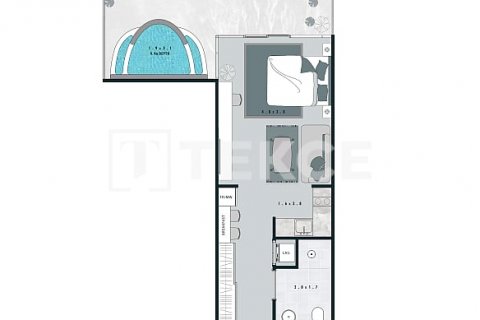 Penthouse v Jumeirah Village Circle, Dubai, SAE 2 spálne, 91 m2 č. 572895 - Fotografia 18