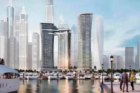 Apartament në Dubai Harbour, Emiratet e Bashkuara Arabe 1 dhomë gjumi, 115.4 m2. № 580924 - Foto 2