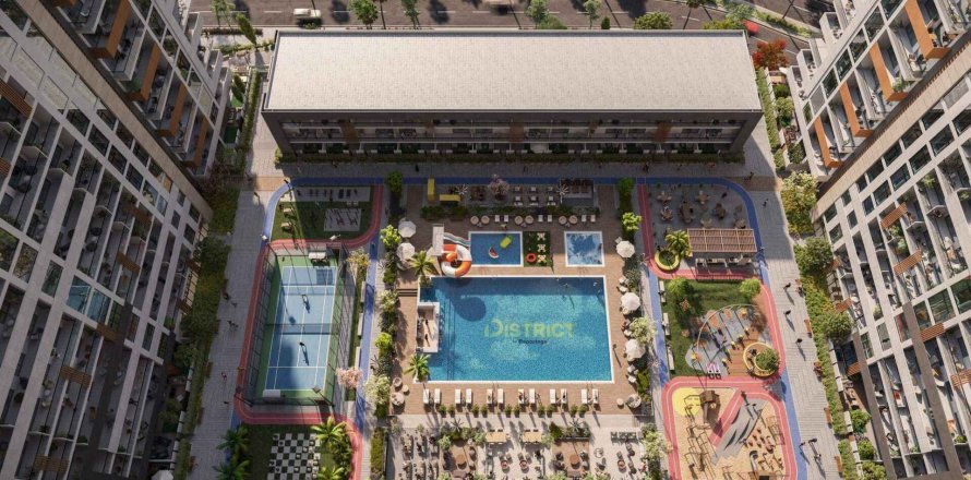 Apartament në The District në Al Reem Island, Abu Dhabi, Emiratet e Bashkuara Arabe 1 dhomë gjumi, 65.96 m2. № 579964