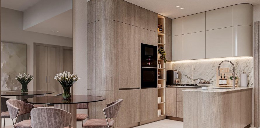 Apartmen di Cybele by Wadan di Dubai Land, UAE 2 bilik tidur, 121 meter persegi № 657053