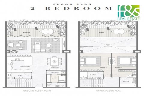 Dvoupatrový byt v Mina Al Arab, Ras Al Khaimah, SAE 3 ložnice, 229 m² Č.: 551818 - fotografie 2